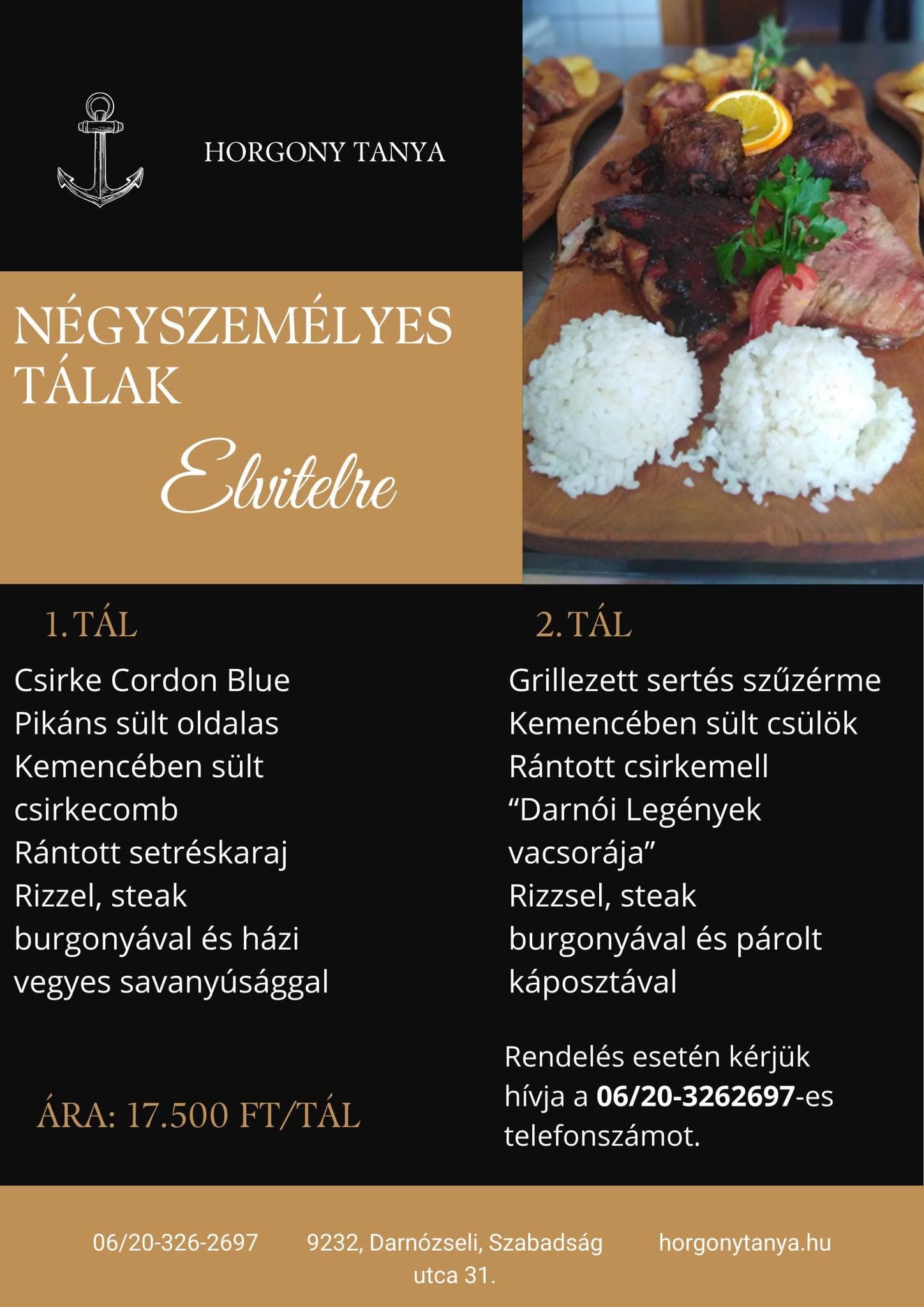 Többszemélyes táljaink